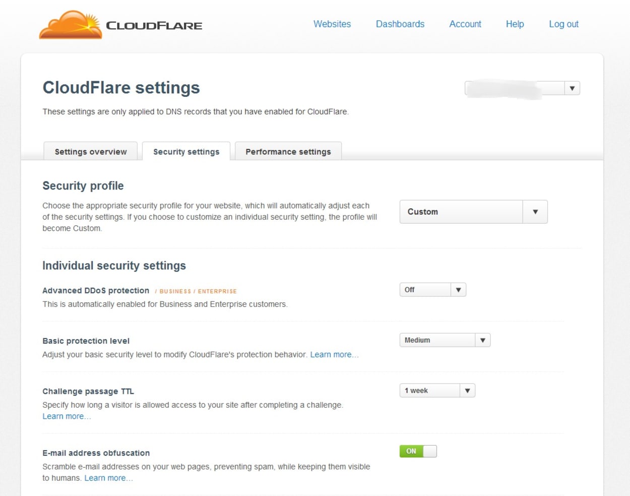 CloudFlare helps prevent spammers.