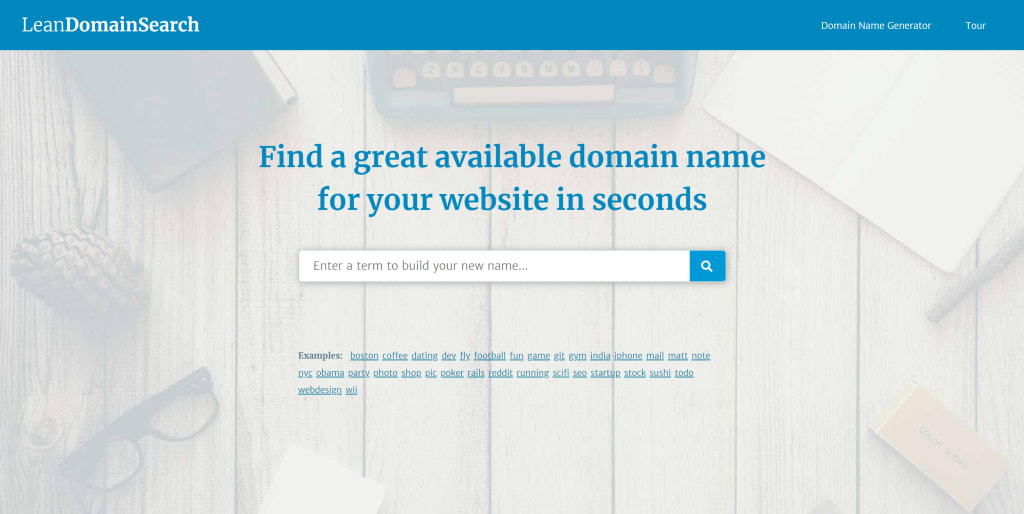 Lean Domain Search.
