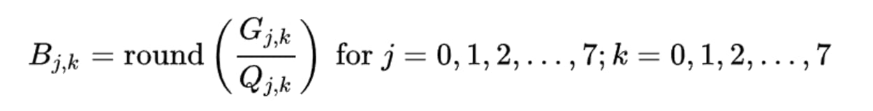 Quantization Formula.
