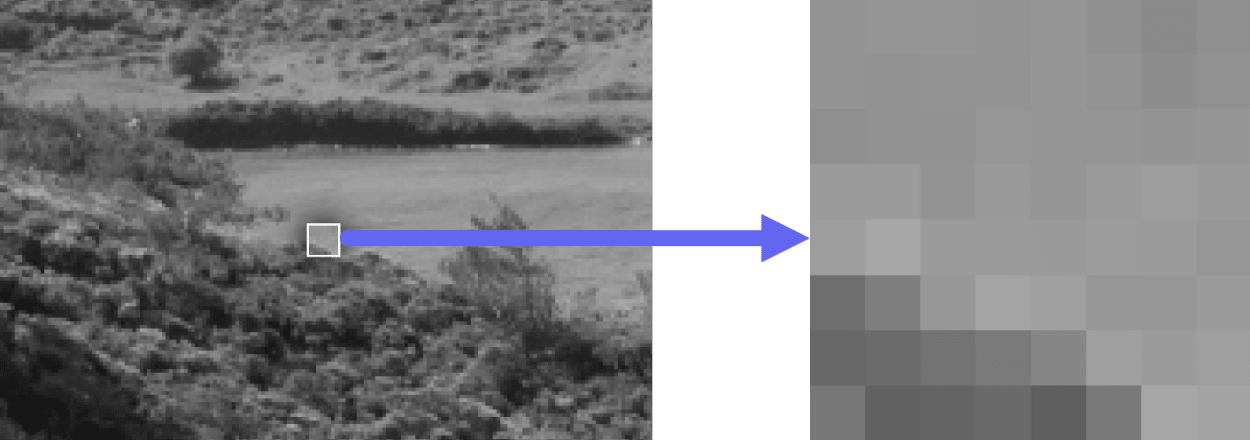 JPEG subsampling Gamma Error Test Image - subsampled at 4:2:0 and zoomed.