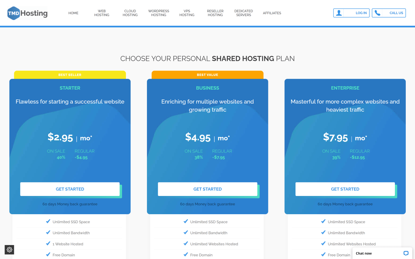 Choose Your Web Hosting Plan.